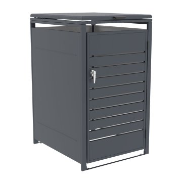 Prístrešok na popolnice G21 68x117x80 cm, antracitový