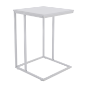Príručný stolík, biela, KALA