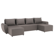 Univerzálna sedacia súprava, sivobéžová Taupe, DAKAR NEW U