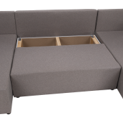 Univerzálna sedacia súprava, sivobéžová Taupe, DAKAR NEW U