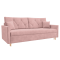 Rozkladacia pohovka, ružová, VALEN