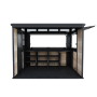 Záhradný domček Keter Deco Bar Duo Walnut, s podlahou