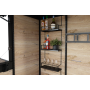 Záhradný domček Keter Deco Bar Duo Walnut, s podlahou