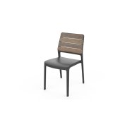 Záhradné kreslo Keter Deco Porto walnut / grafit