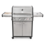 Plynový gril G21 Alabama Silver BBQ Premium Line, 5 hořáků + zdarma redukční ventil