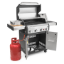 Plynový gril G21 Alabama Silver BBQ Premium Line, 5 hořáků + zdarma redukční ventil