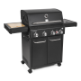 Plynový gril G21 Alabama Black BBQ Premium Line, 5 horákov + zdarma redukčný ventil