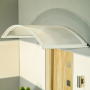 strieška nad dvere LANITPLAST TOPAZ 130/70 biela LG708