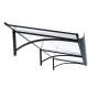 strieška nad dvere LANITPLAST RUMBA XL 197/54 antracit LG2761