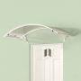 strieška nad dvere LANITPLAST ARCO 160/90 biela LG677
