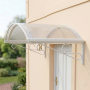 strieška nad dvere LANITPLAST ALBA 140/80 BIELA LG2795