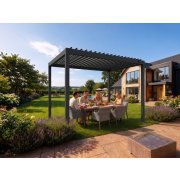 bioklimatická pergola LANITPLAST ALUGARDEN 3x3 m LG5062