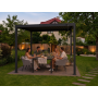 bioklimatická pergola LANITPLAST ALUGARDEN 3x3 m LG5062