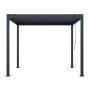bioklimatická pergola LANITPLAST ALUGARDEN 3x3 m LG5062