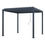 bioklimatická pergola LANITPLAST ALUGARDEN 3x3 m LG5062