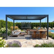 bioklimatická pergola LANITPLAST ALUGARDEN 4x3 m LG5063