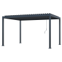 bioklimatická pergola LANITPLAST ALUGARDEN 4x3 m LG5063