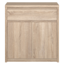 Komoda 2D1S, dub sonoma, NORTY TYP 9