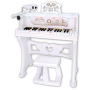 Bontempi Detské elektronické Piano so stoličkou a mikrofónom 108000