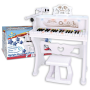 Bontempi Detské elektronické Piano so stoličkou a mikrofónom 108000