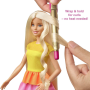 Mattel Barbie Bábika s vlnitými vlasmi GBK24