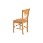 jedálenská stolička, jelša/sedák drevený