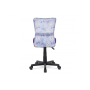 kancelárska stolička, fialová mesh, plastový kríž, sieťovina motív