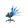 kancelárske kreslo, modrá/čierna látka