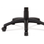 kancelárska stolička,modrá-čierna ekokoža+MESH, hojdací mech, kríž plast čierny