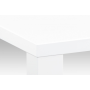 konferenčný stolík, 120x60x50cm, vysoký lesk biely