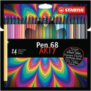Sada popisovačov STABILO Pen 68/24S "ARTY"