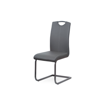 Seat&back: PU Grey#645, Metal tube-black coating