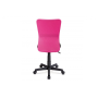 kancelárska stolička, látka čierna / ružová