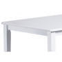 jedálenský stôl 120x75 cm, biely