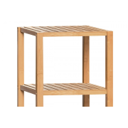 5-polica, bambus lakovaný