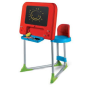 Detská kovová lavica so stoličkou a tabuľou 2v1 Faro  8100
