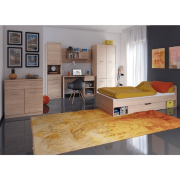 Visiaca polica, dub sonoma, TEYO