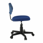 Otočná stolička, modrá/vzor/čierna, PERCY