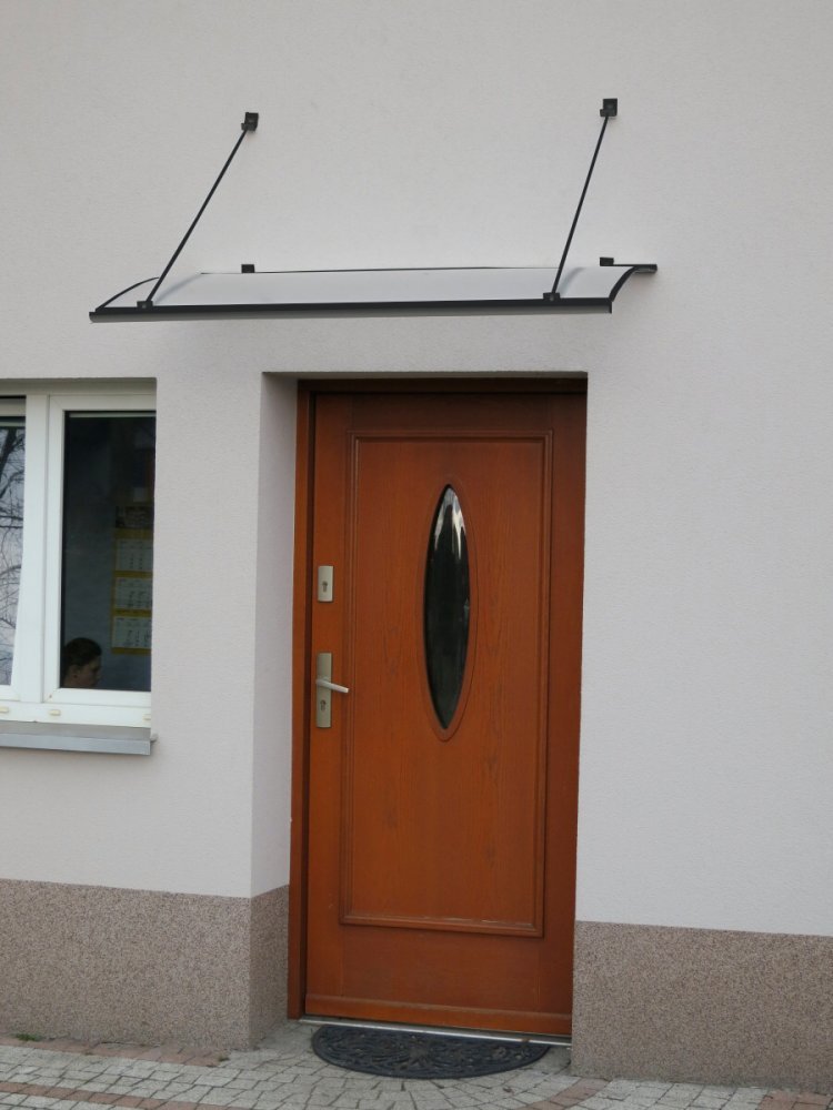strieška nad dvere LANITPLAST TURKUS 140/85 antracit LG2179