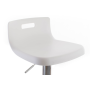 Barová stolička G21 Teasa plastová white