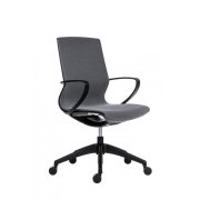 Kancelárska stolička Vision, tmavo šedá/čierna