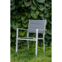 Hliníková stolička pre záhradu DIVERSO