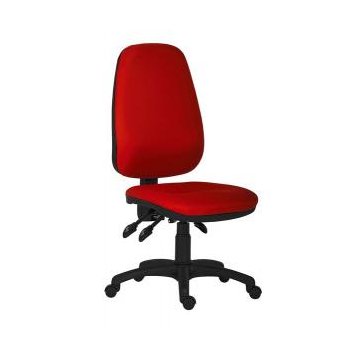 Kancelárska stolička 1540 Asyn, červená D3