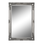 Zrkadlo, strieborný rám, MALKIA TYP 7
