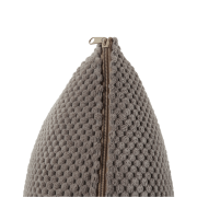 Rozkladacia pohovka, látka sivohnedá taupe, FERIHA