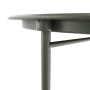Príručný stolík s odnímateľnou táckou, sivozelená, RENDER
