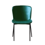 Jedálenská stolička, smaragdová Velvet látka, ADENA