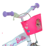 Detský bicykel - 12" Dino 612GLBA s košíkom s licenciou Barbie