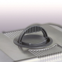 Euro-pokladnička DURABLE EUROBOXX 352x120x276mm strieborná