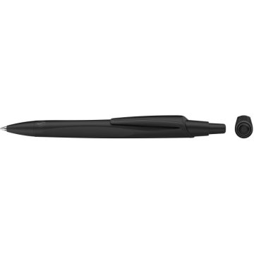 Guľôčkové pero Schneider Reco čierne s čiernou náplňou